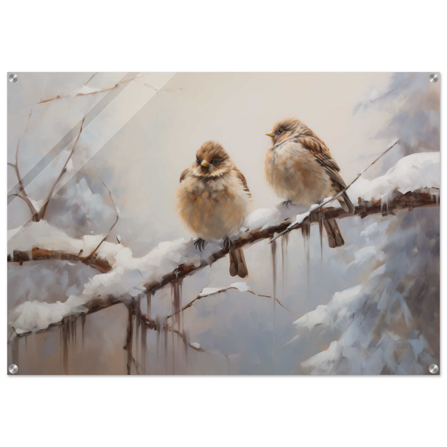 Winter Whispers - Nature Art-print-on-acrylic