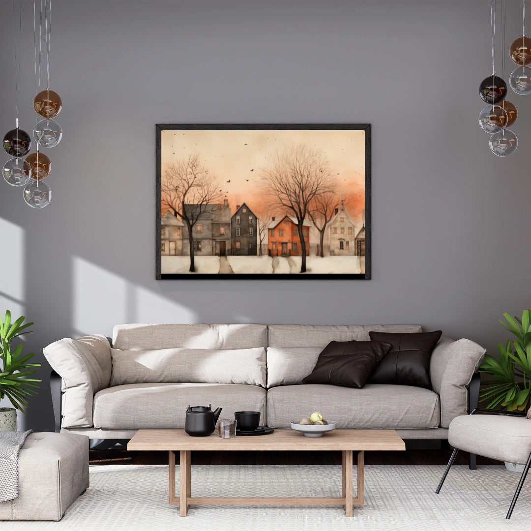 Twilight Repose - Nature Print Art