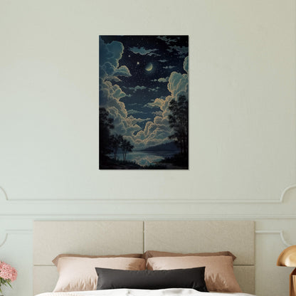 Celestial Symphony - Landscape Art-print-on-foam-board