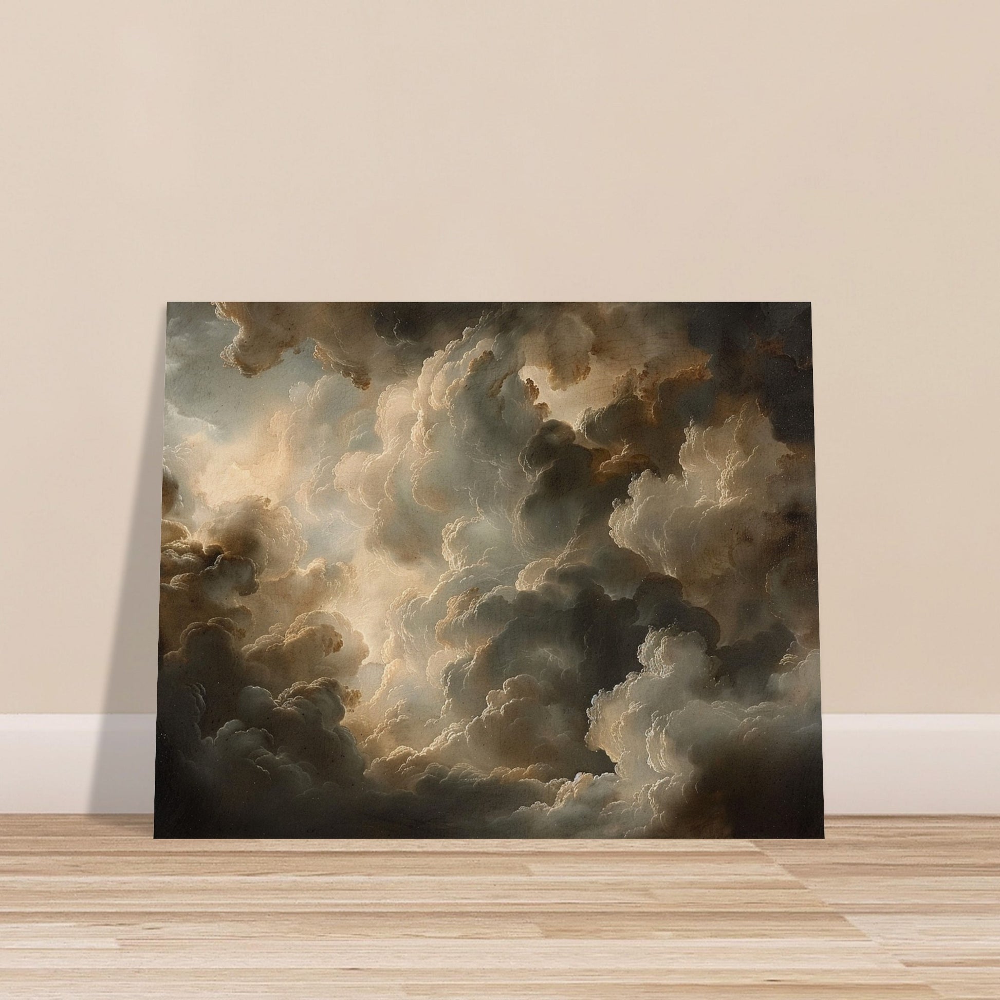 Majesty Above - The Theatrical Cloudscape Canvas - Nature Art-poster