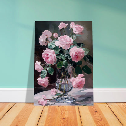 Ephemeral Blooms in Repose - Floral Art-poster