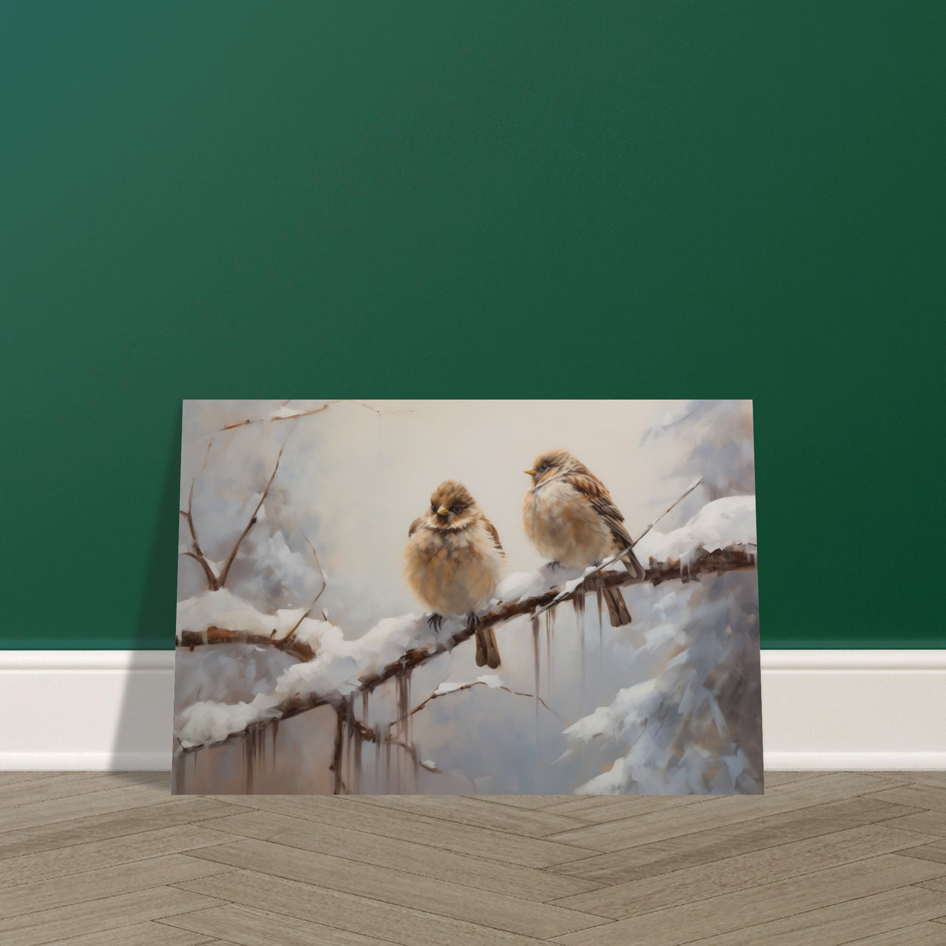 Winter Whispers - Nature Art-poster