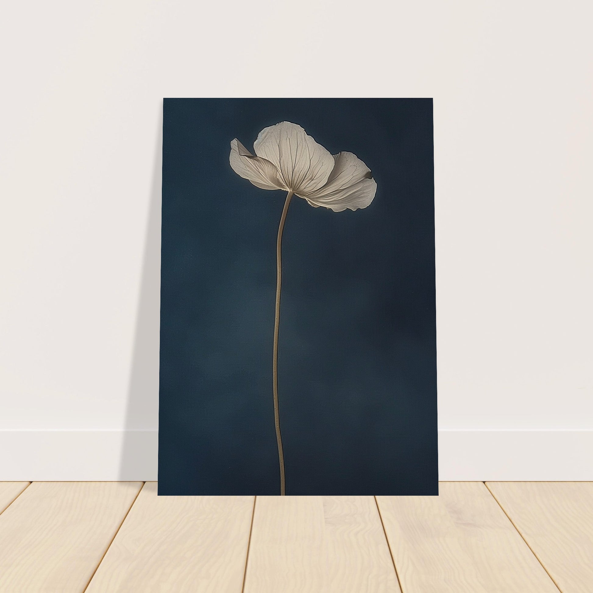 Nocturnal Grace - Floral Art-poster