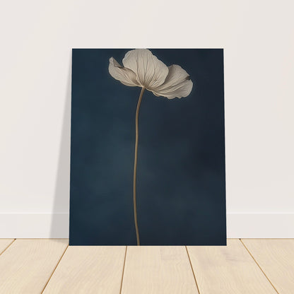 Nocturnal Grace - Floral Art-poster