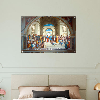 Conclave of Enlightenment - Homage to The School of Athens - Classic Art-print-on-acrylic