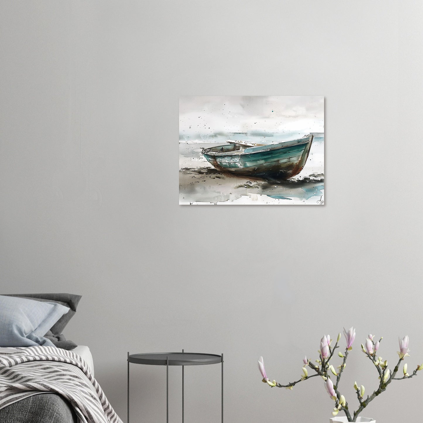 Solitary Voyage - Fine arts-print-on-foam-board