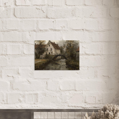 Timeless Reflections - Landscape Art-print-on-aluminum