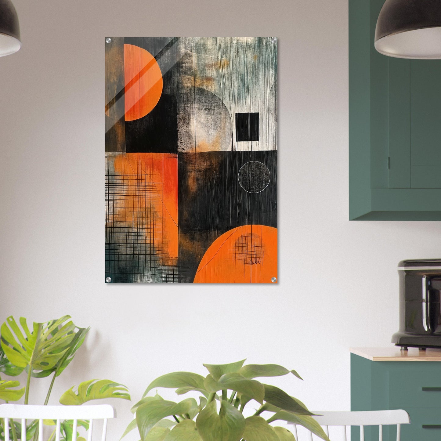 Harmony in Asymmetry - Abstract wall art-print-on-acrylic