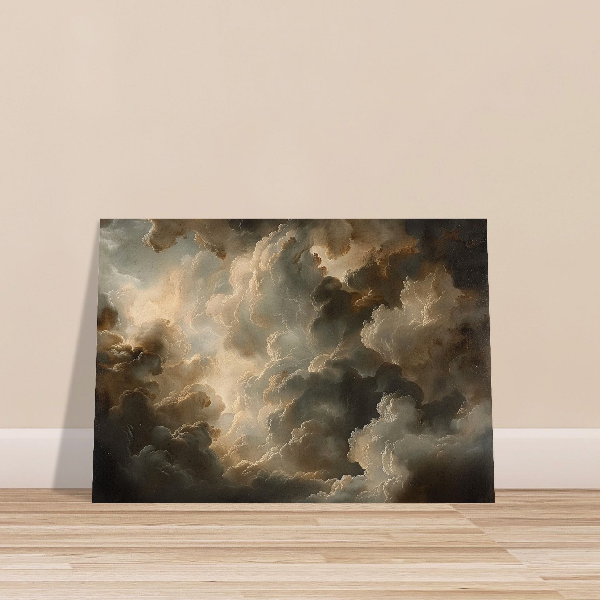 Majesty Above - The Theatrical Cloudscape Canvas - Nature Art-poster