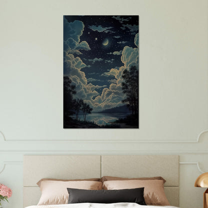 Celestial Symphony - Landscape Art-print-on-foam-board