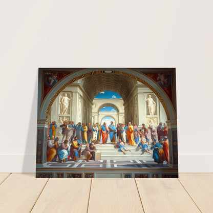 Conclave of Enlightenment - Homage to The School of Athens - Classic Art-poster