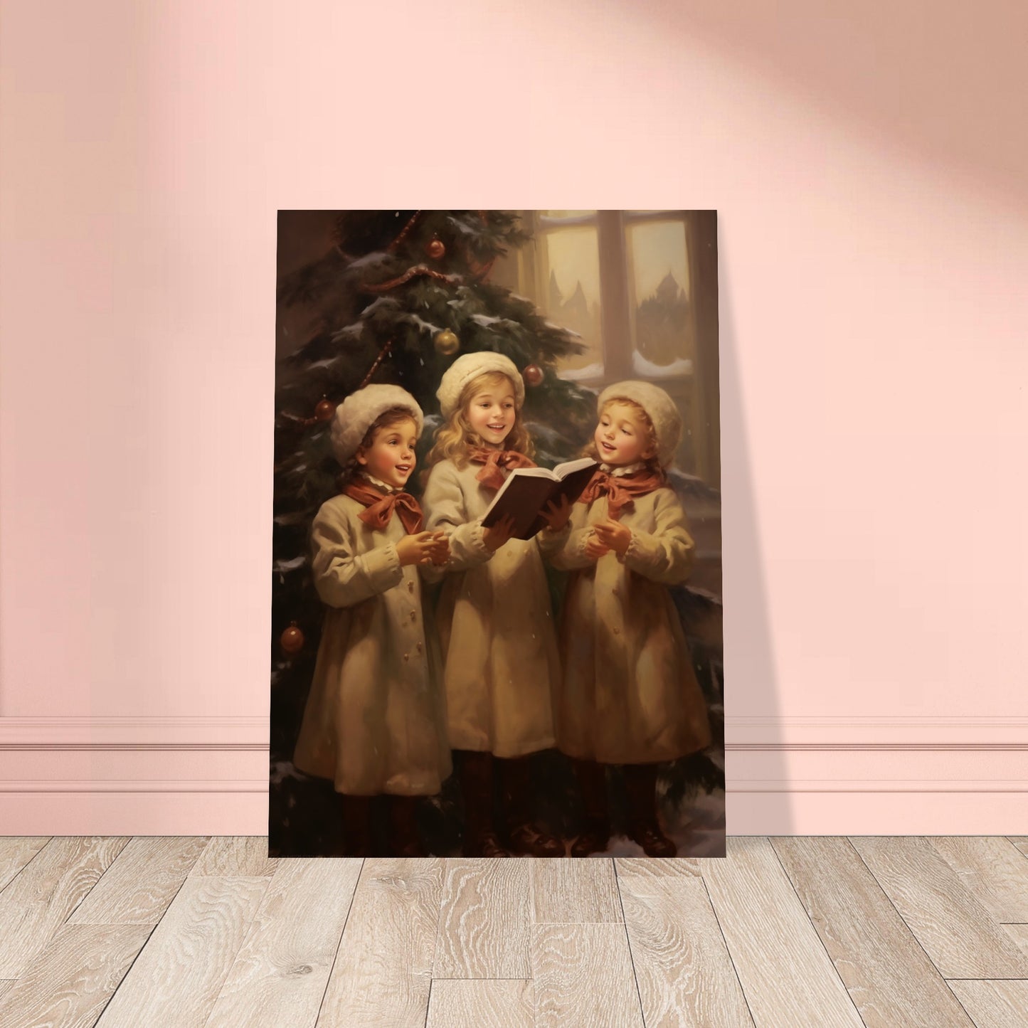 Yuletide Chorus - Joyful Harmony - Fine Arts-poster