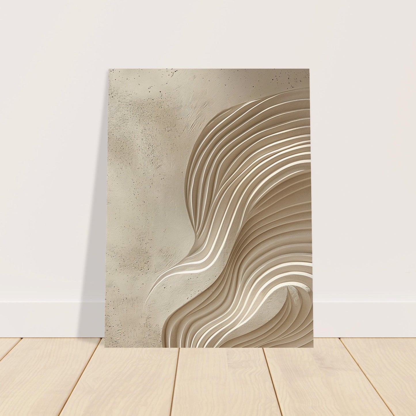 Desert Waves - Abstract wall art-poster