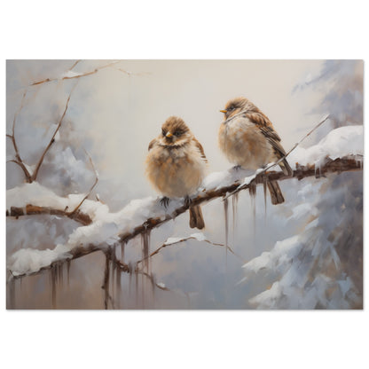 Winter Whispers - Nature Art-print-on-foam-board