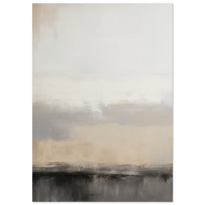 Horizon of Harmony - Abstract Serenity - Abstract wall art-poster