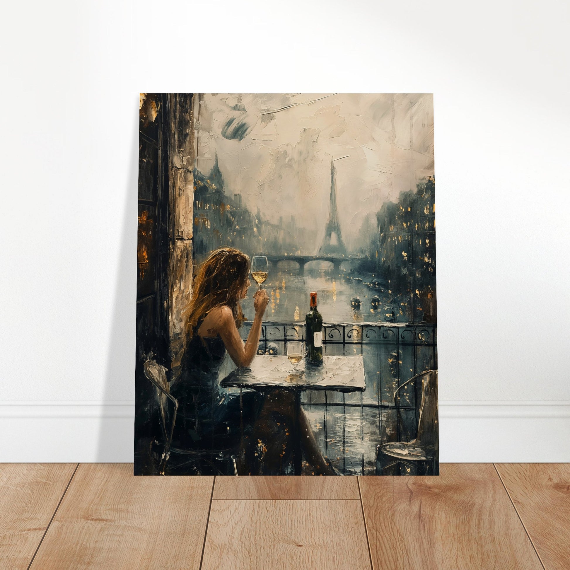 Reflections by the Seine - Fine arts-poster