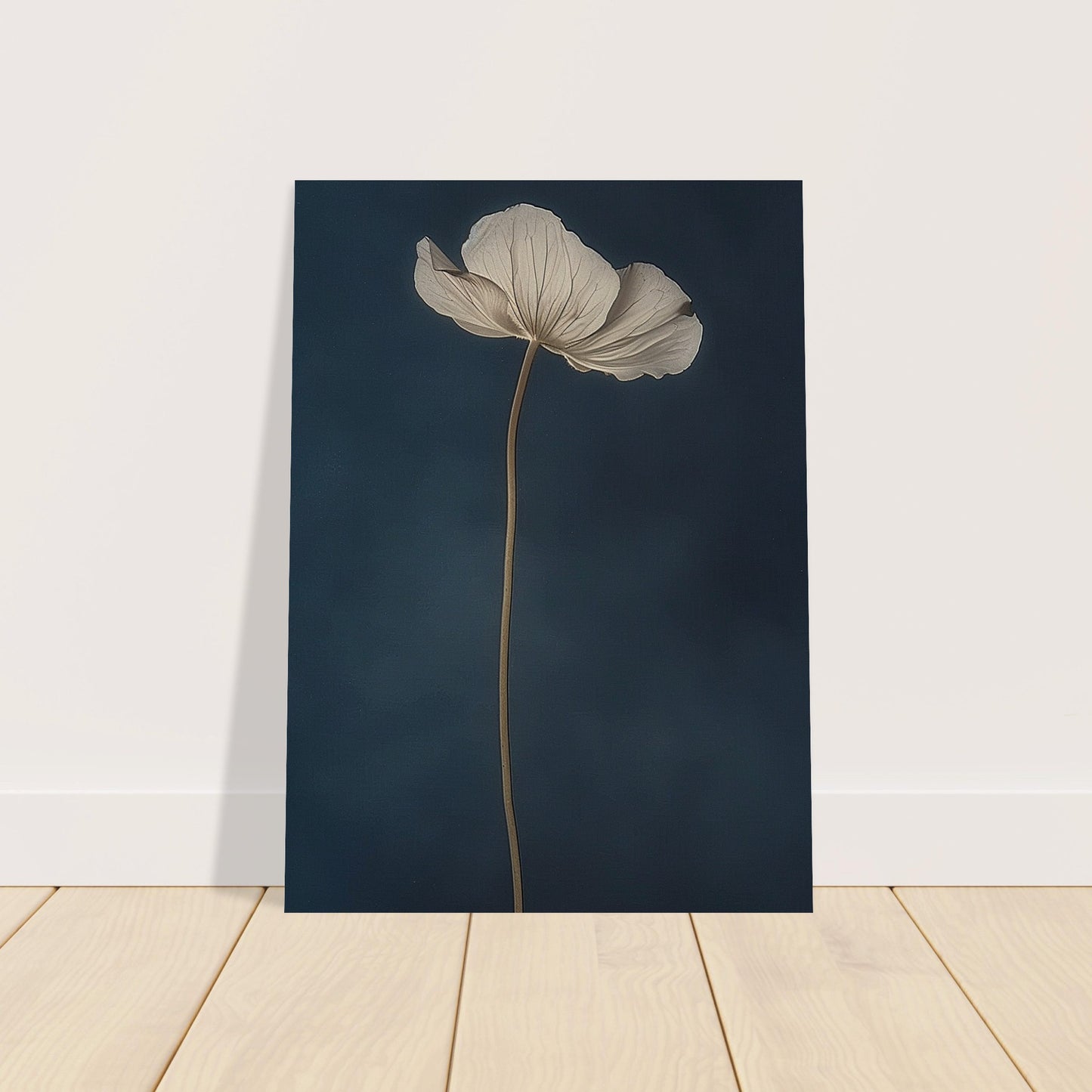 Nocturnal Grace - Floral Art-poster