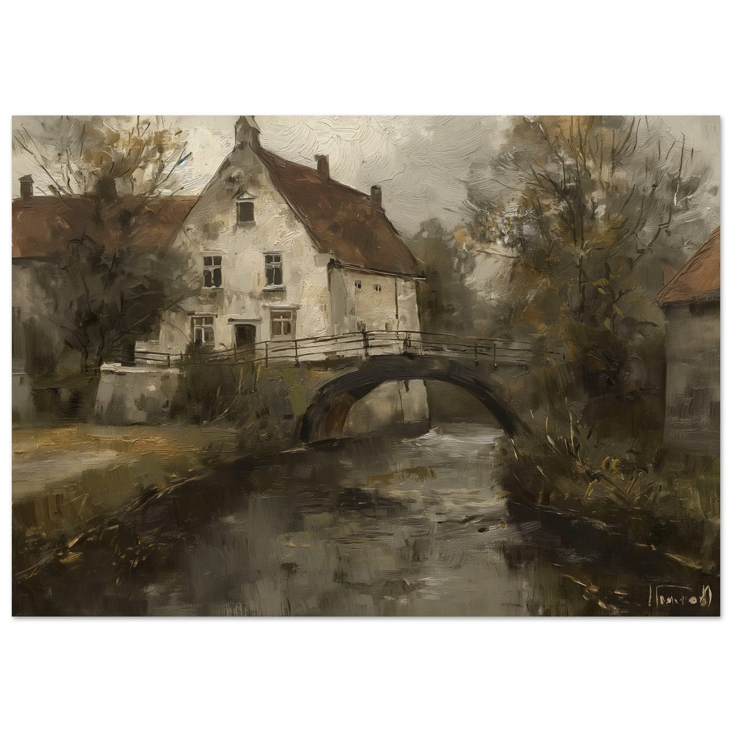 Timeless Reflections - Landscape Art-poster