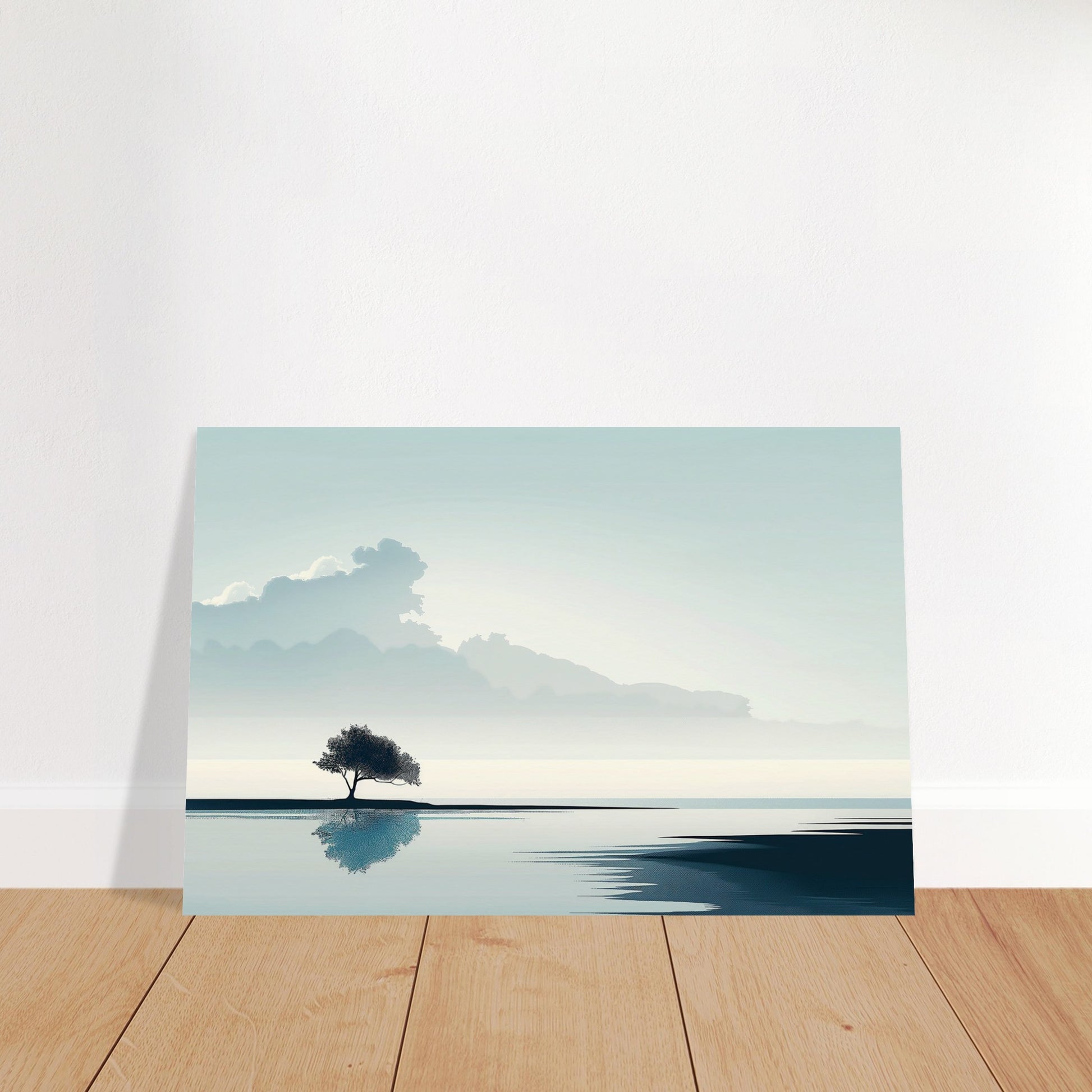 Tranquil Horizons - Landscape Art-poster