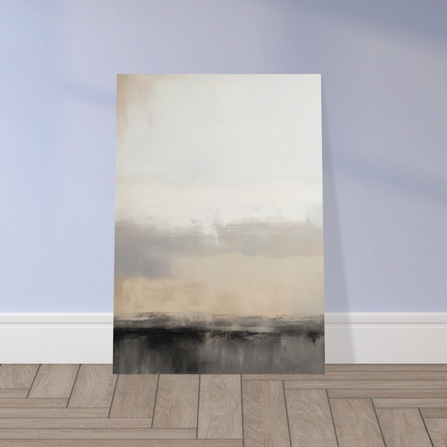 Horizon of Harmony - Abstract Serenity - Abstract wall art-poster