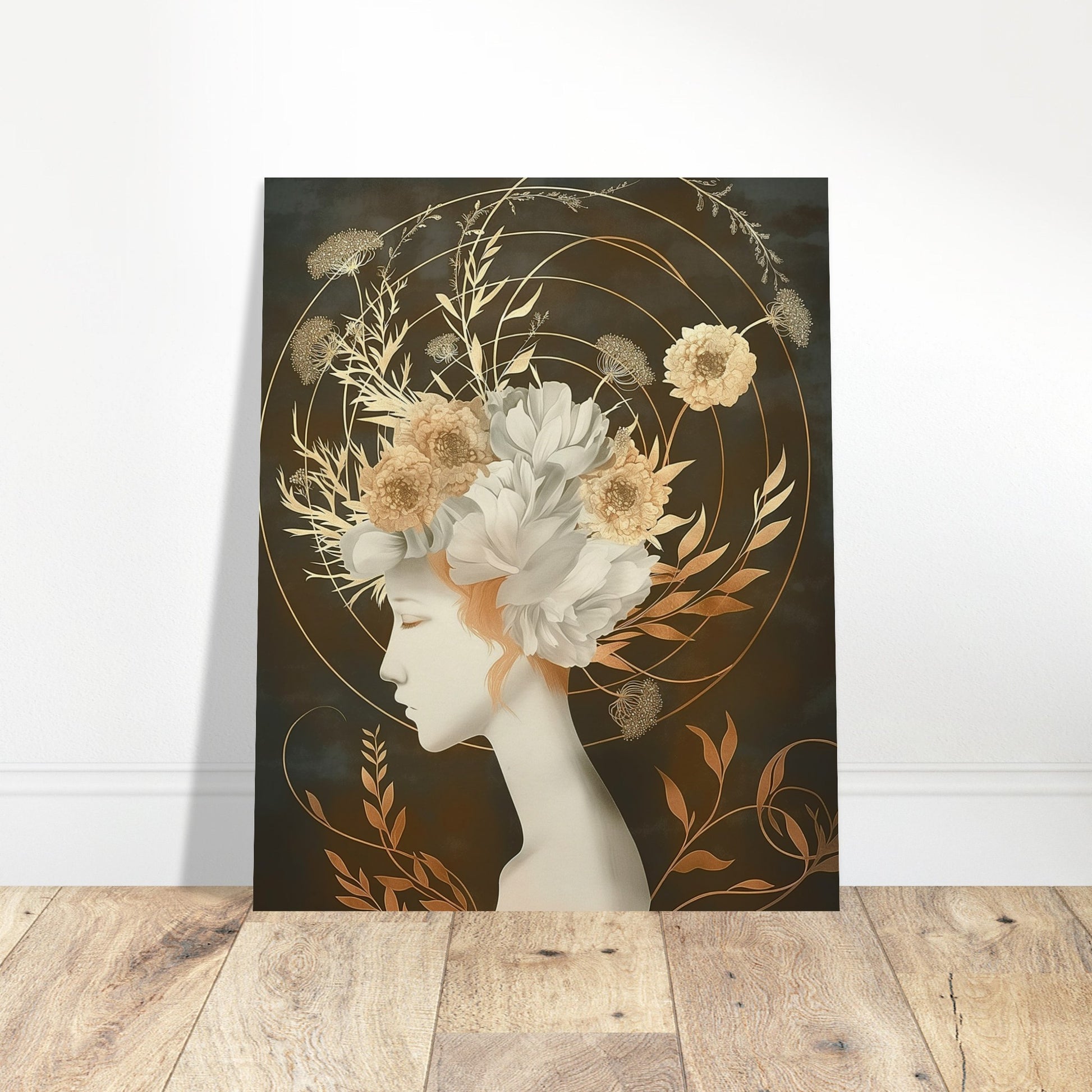 Golden Reverie - Fantasy Art-poster