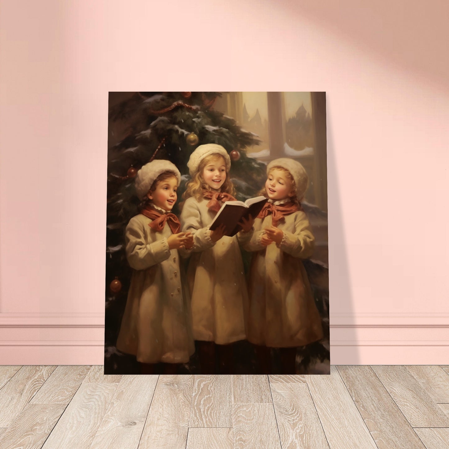 Yuletide Chorus - Joyful Harmony - Fine Arts-poster