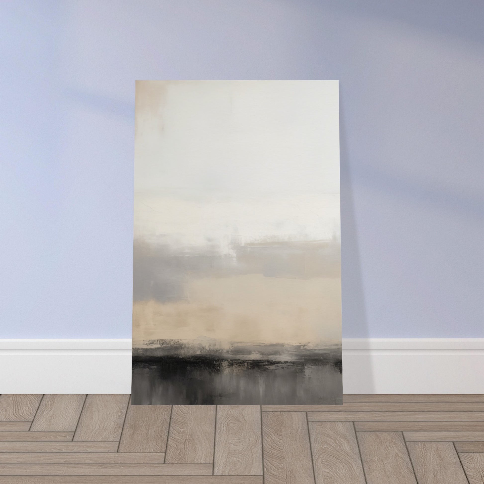 Horizon of Harmony - Abstract Serenity - Abstract wall art-poster