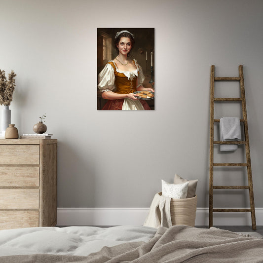 The Warmth of Hospitality - Classic Art-print-on-foam-board