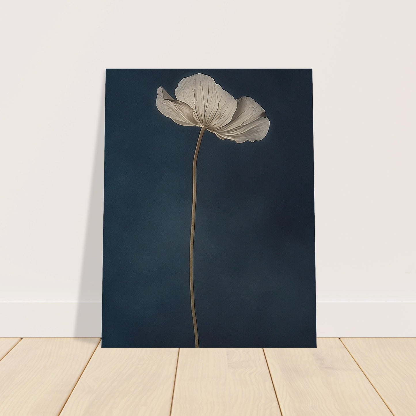 Nocturnal Grace - Floral Art-poster