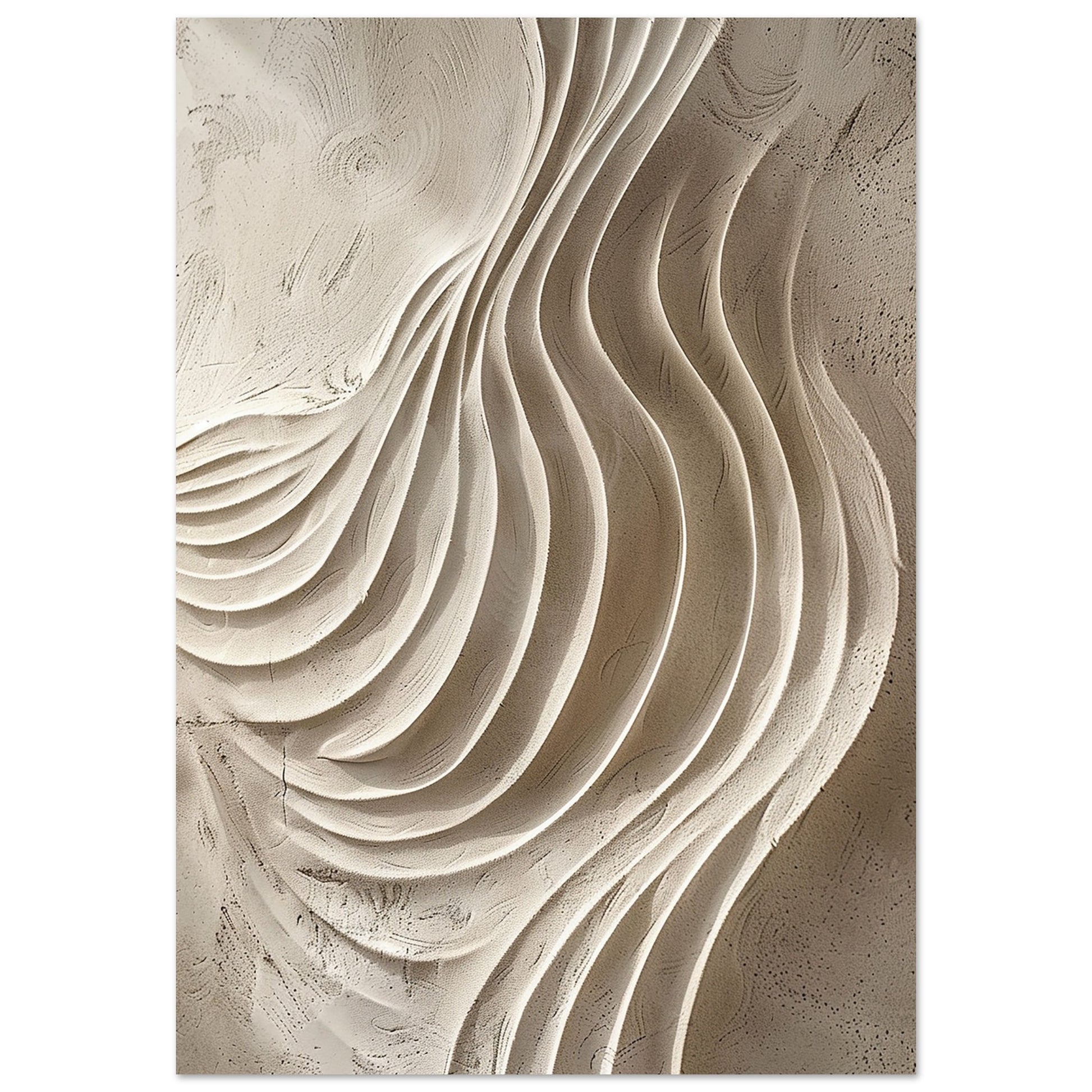 Sands of Time - Abstract wall art-print-on-foam-board