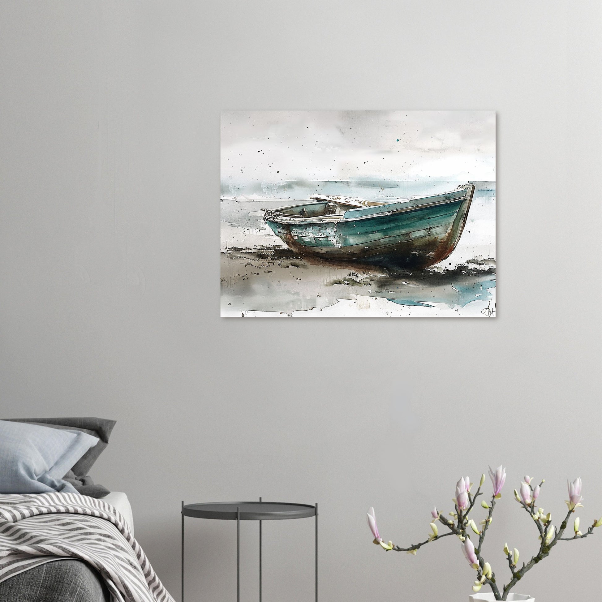 Solitary Voyage - Fine arts-print-on-foam-board