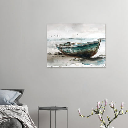 Solitary Voyage - Fine arts-print-on-foam-board