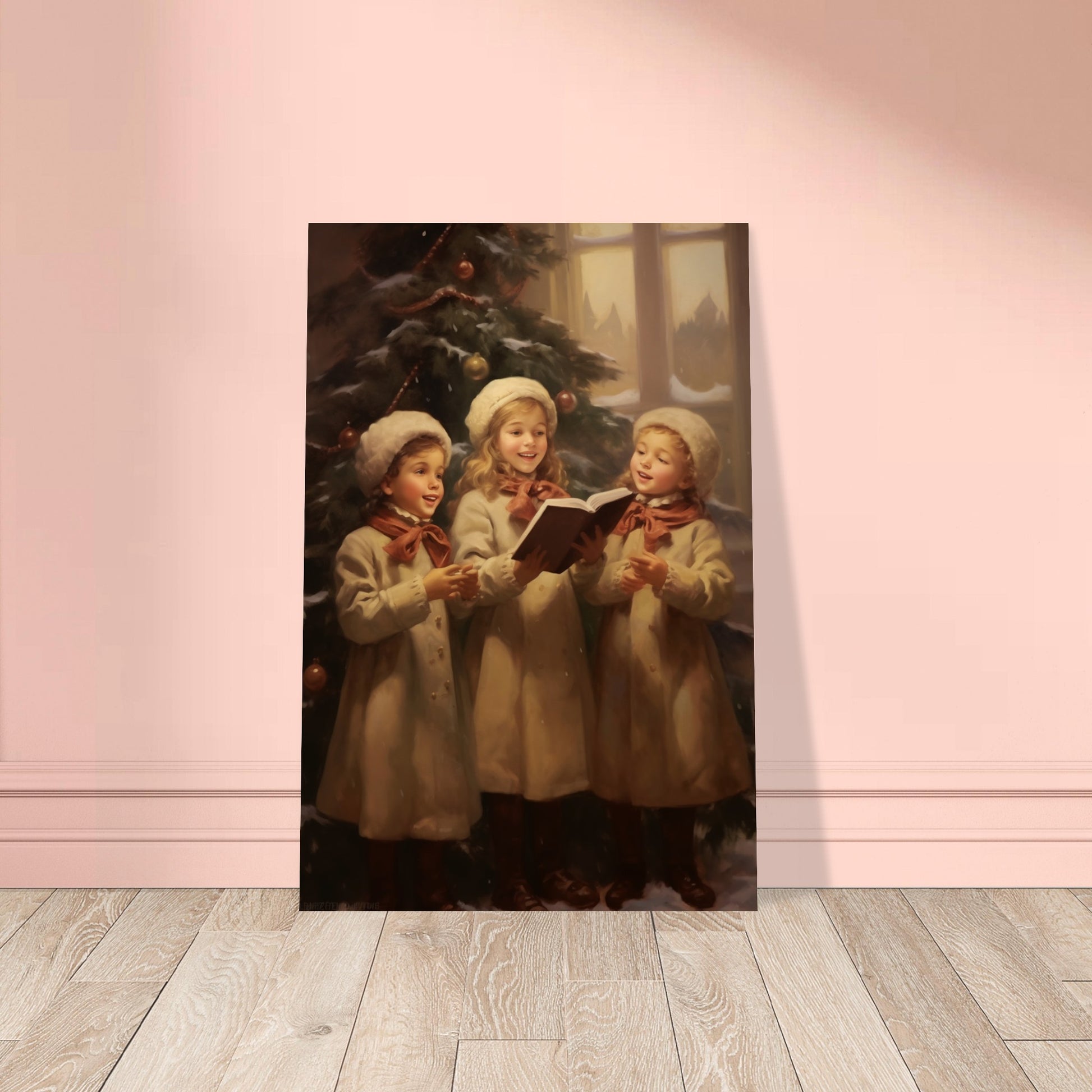 Yuletide Chorus - Joyful Harmony - Fine Arts-poster