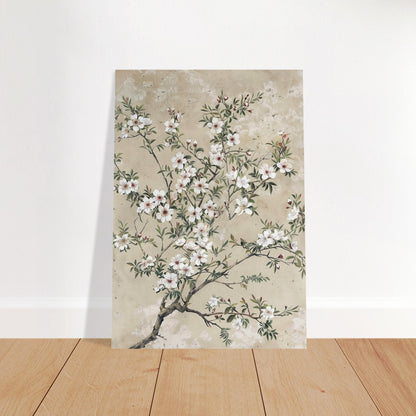 Spring's First Blush - Japanese Sakura Blossoms Art - Floral Art-poster