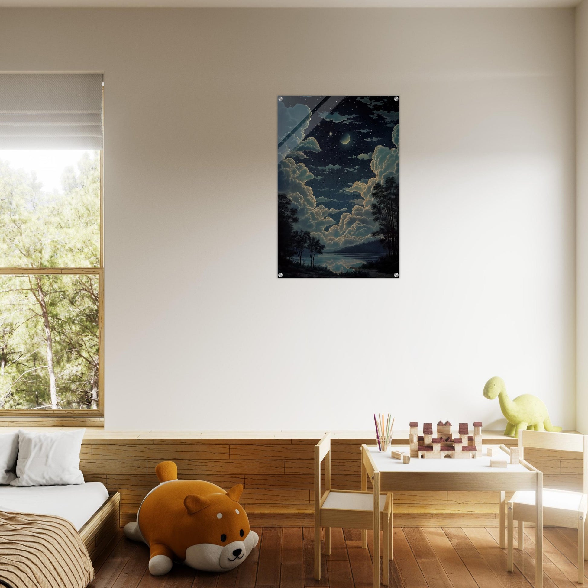 Celestial Symphony - Landscape Art-print-on-acrylic