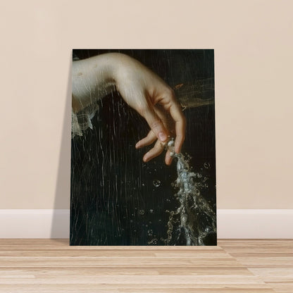 Ephemeral Touch - The Poetry of Water and Light - Fine Arts-poster