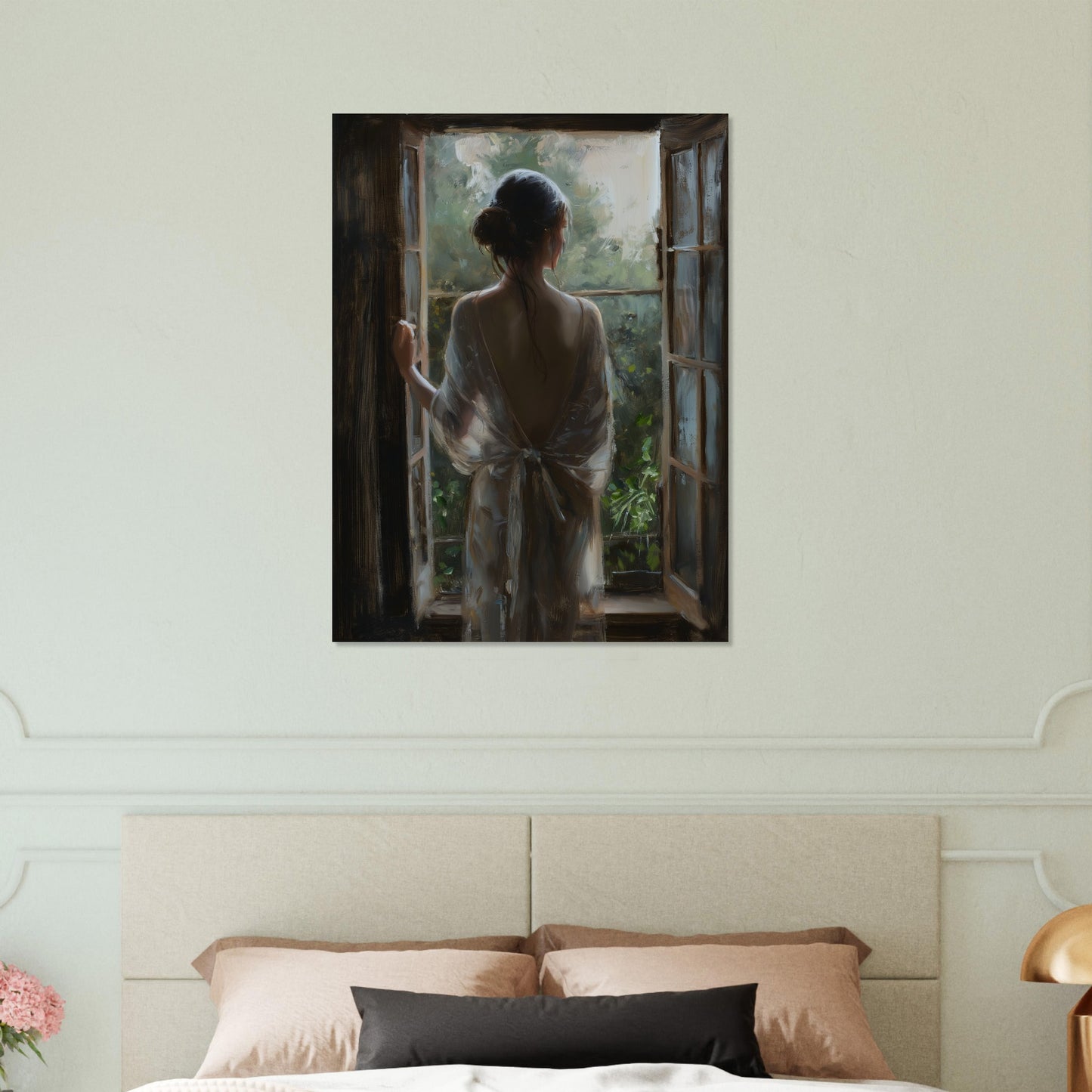 Contemplation at Dawn - Fine Art-print-on-foam-board