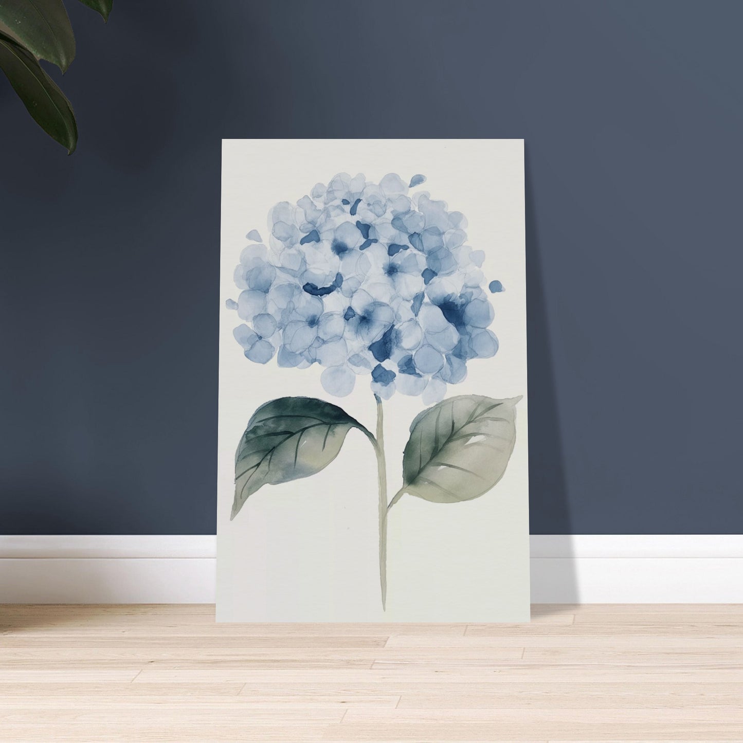 Hortensia Hues - The Watercolor Whisper - Floral Art-poster