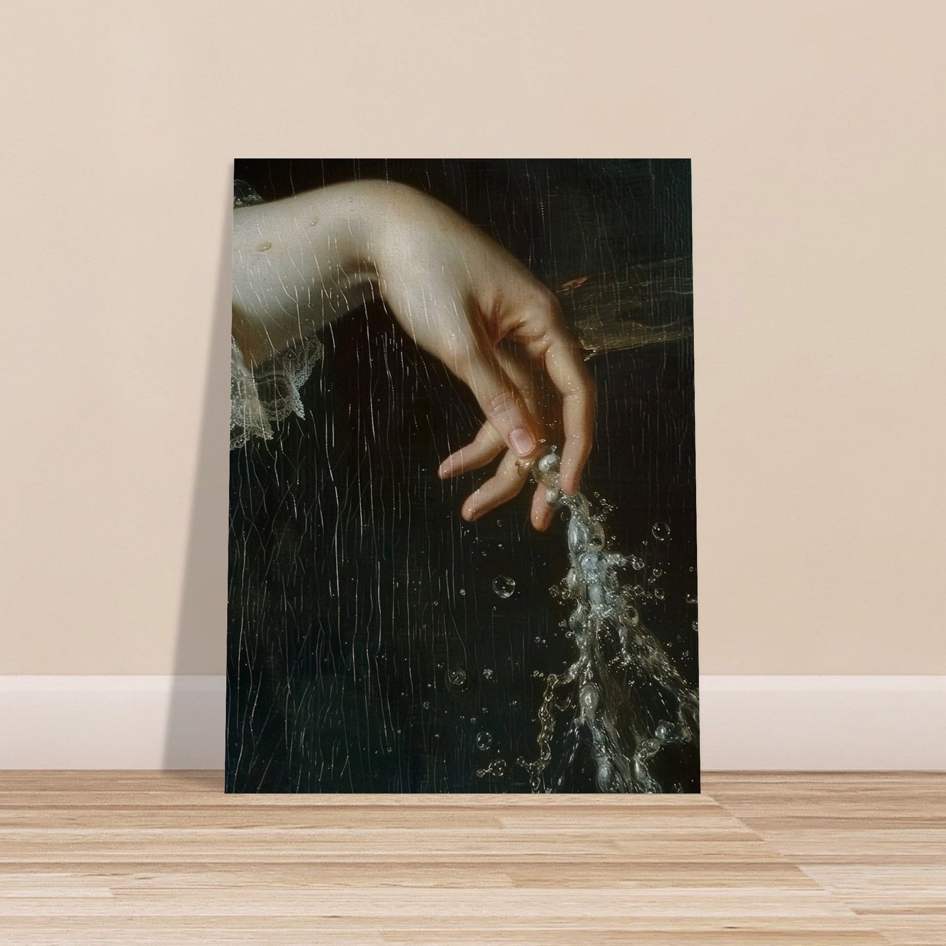 Ephemeral Touch - The Poetry of Water and Light - Fine Arts-poster