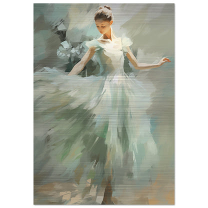 Emerald Elegance - Fine arts-print-on-aluminum