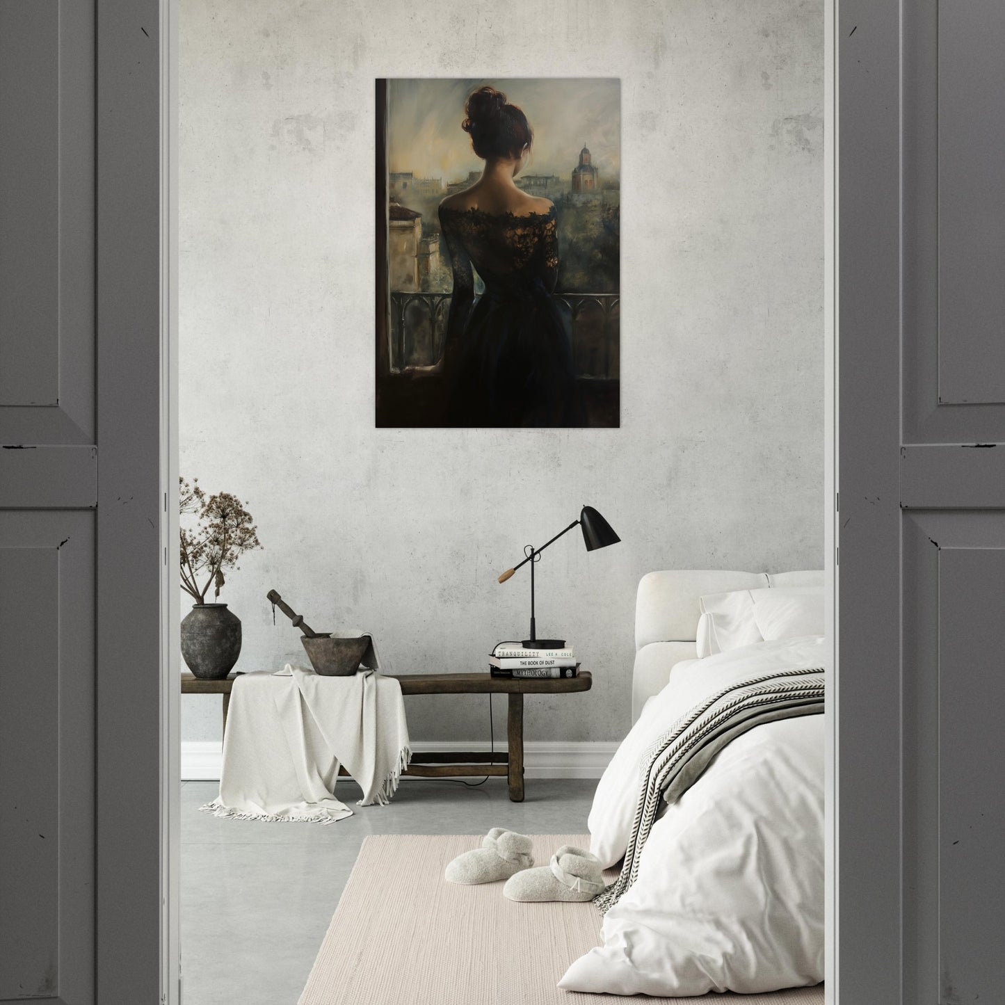 Elegance at Dusk - Fine arts-print-on-foam-board