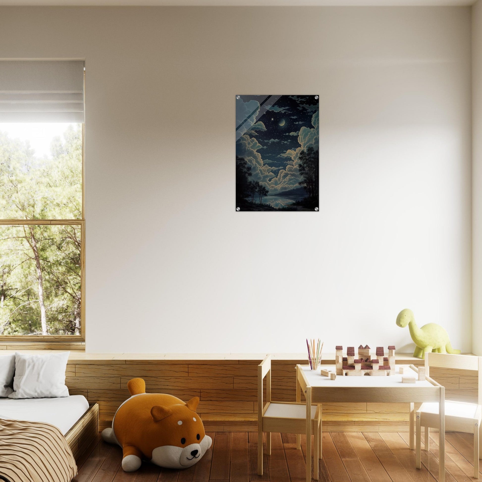 Celestial Symphony - Landscape Art-print-on-acrylic