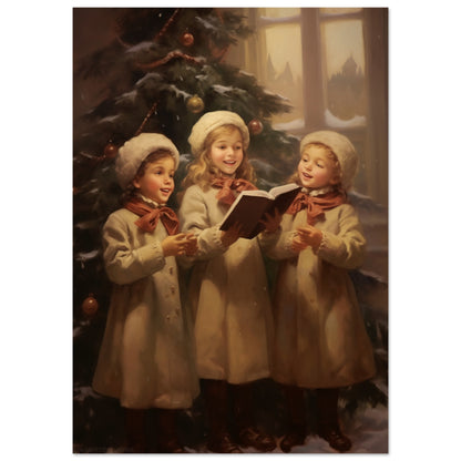 Yuletide Chorus - Joyful Harmony - Fine Arts-poster