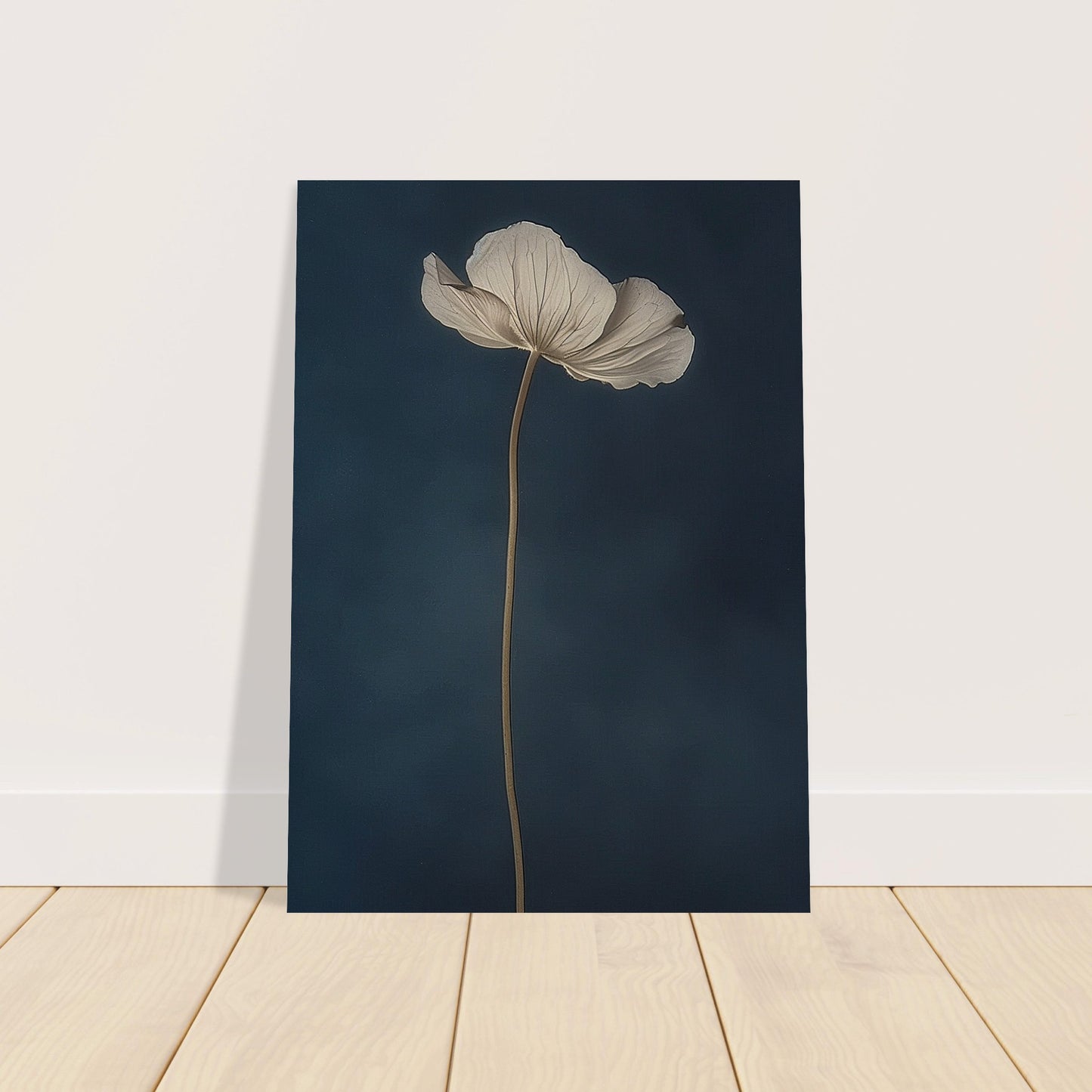 Nocturnal Grace - Floral Art-poster