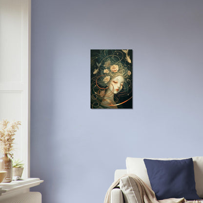 Aquatic Reverie - Abstract Wall Art-poster