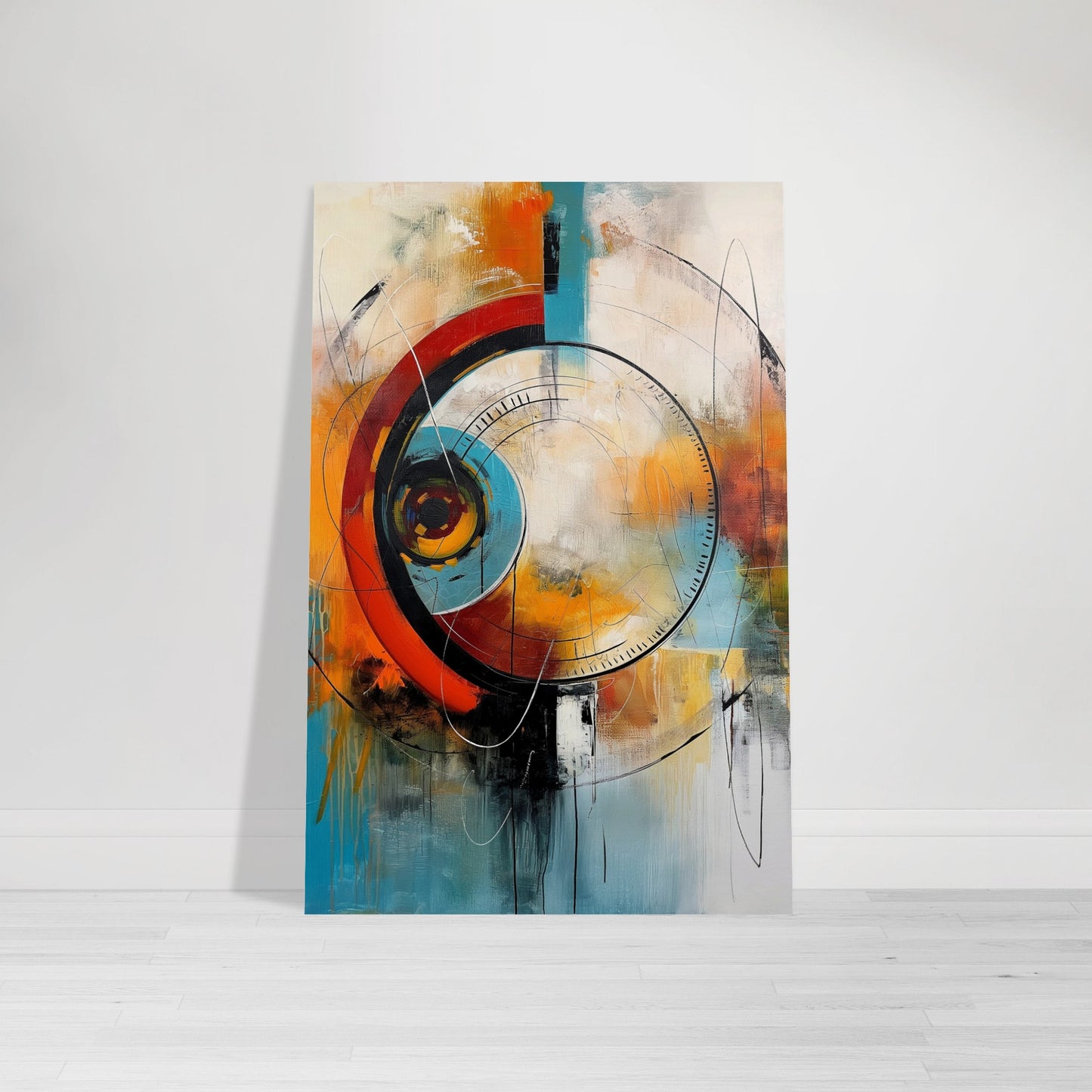 Spectral Synthesis - Abstract wall art-poster