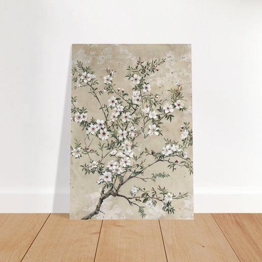 Spring's First Blush - Japanese Sakura Blossoms Art - Floral Art-poster