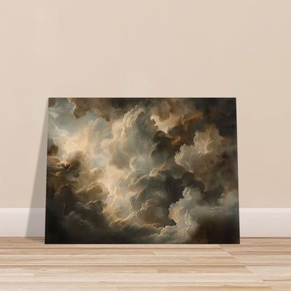 Majesty Above - The Theatrical Cloudscape Canvas - Nature Art-poster