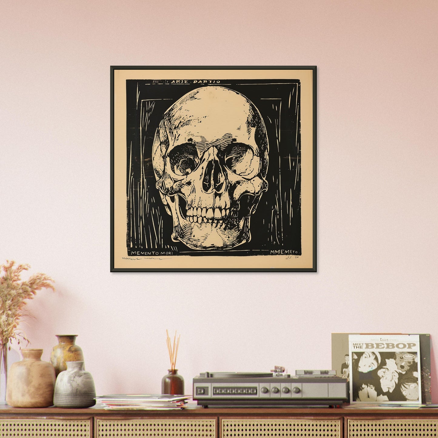 Eternal Echoes - The Timeless Tale - Classic Art-print-in-aluminum-frame