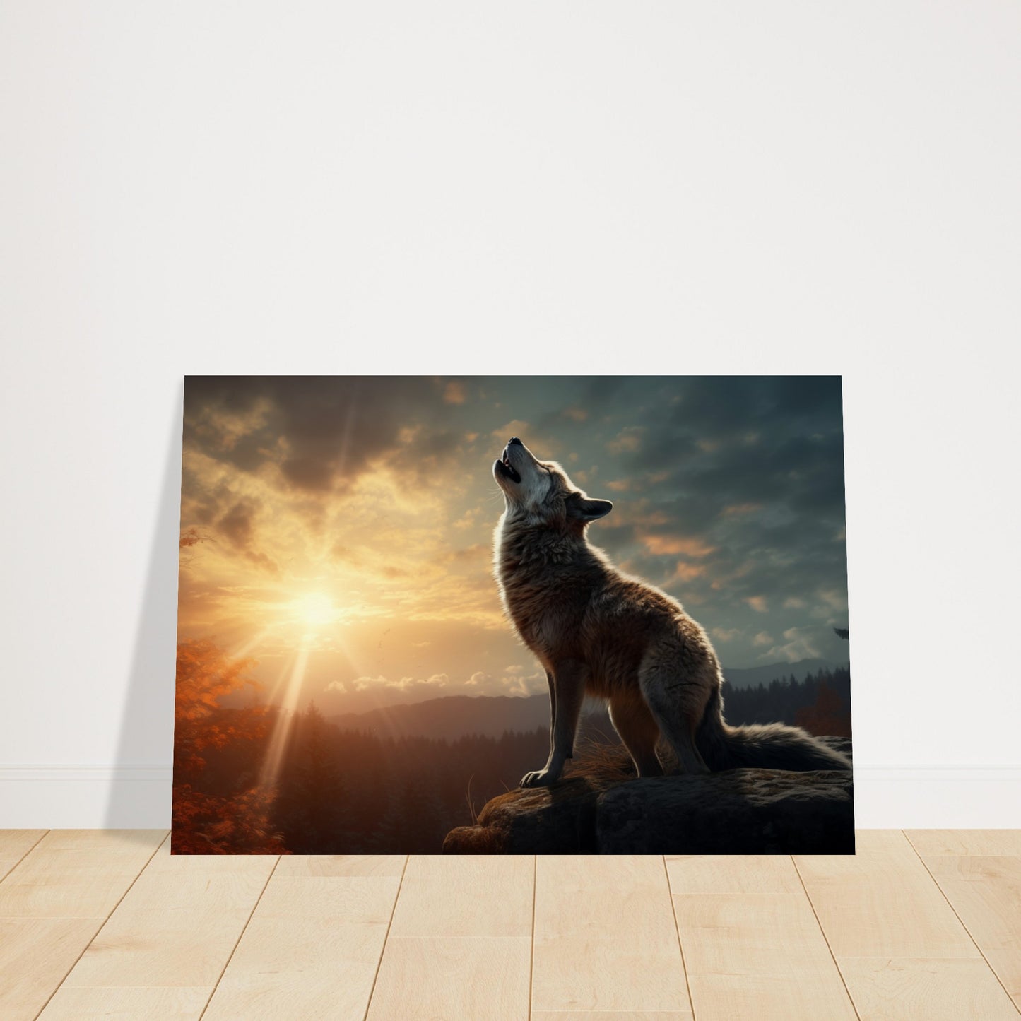 Sunset Serenade - The Call of the Wild - Nature Art-poster